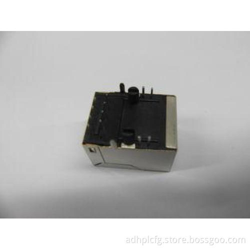 0.85INCH Tap Up 100M RJ45 Shielded Connector for CAT 5&6 fa